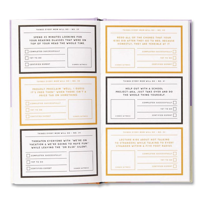 Guided Journal: A Trillion Things All Moms Do That Get Taken For Granted, Multicolor Cover, (100) 8.15 x 4.5 Sheets