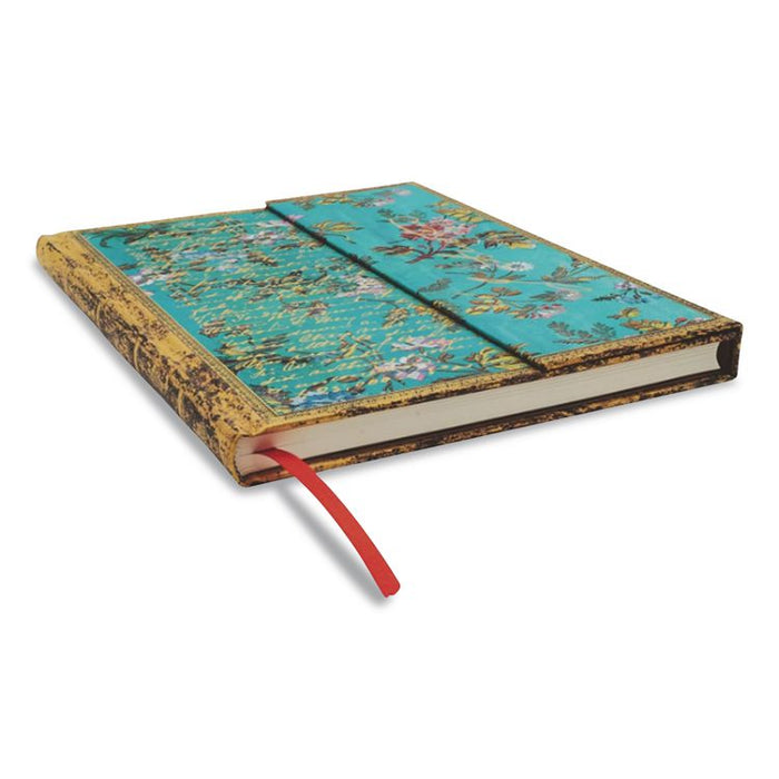 Paperblanks Hardcover Journal, Jane Austen Persuasion Artwork, Medium/College Rule, Multicolor Cover, (72) 9 x 7 Sheets