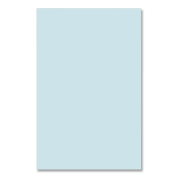 Colors 30% Recycled Multipurpose Color Paper, 20 lb Bond Weight, 8.5 x 14, Blue, 500 Sheets/Ream, 10 Reams/Carton
