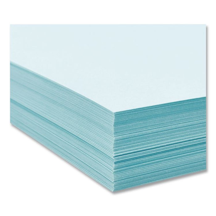 Colors 30% Recycled Multipurpose Color Paper, 20 lb Bond Weight, 11 x 17, Blue, 500 Sheets/Ream, 5 Reams/Carton