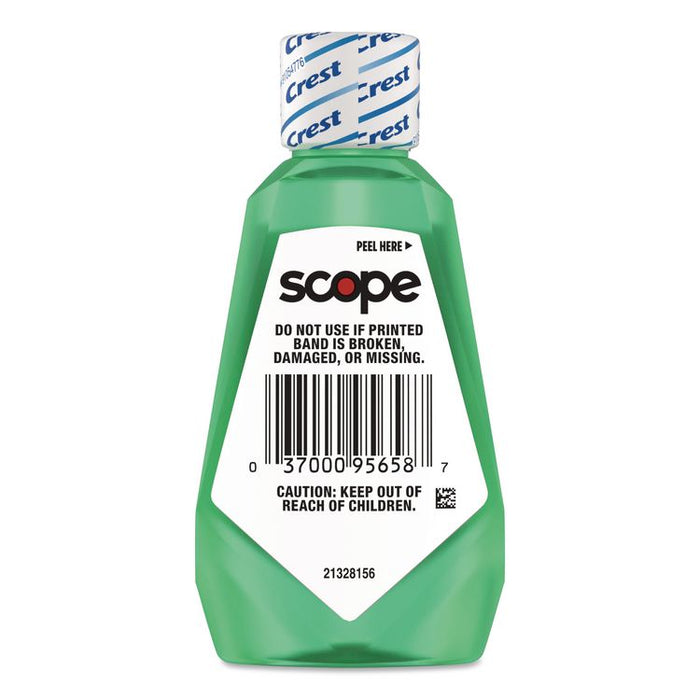 Plus Scope Classic Mouthwash, Classic Mint Flavor, 36 mL Bottle, 52/Carton