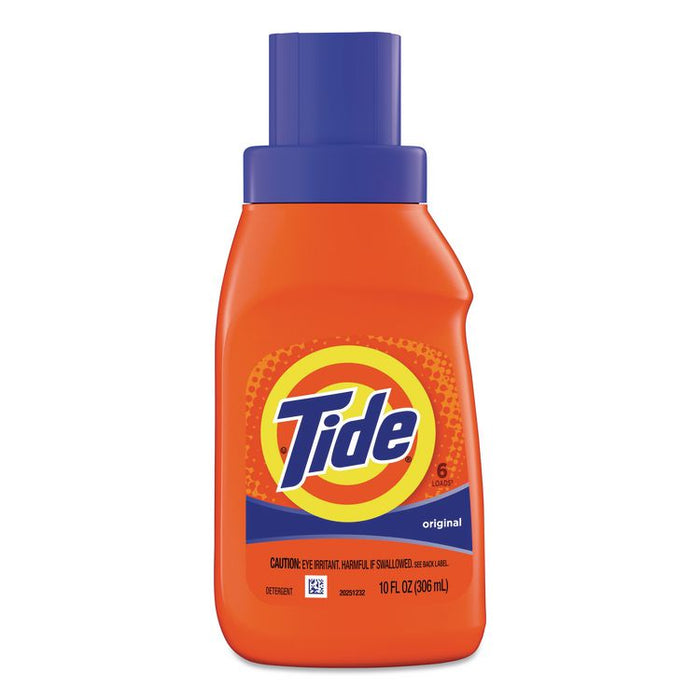 HE Liquid Laundry Detergent, Tide Original Scent, 10 oz Bottle, 12/Carton