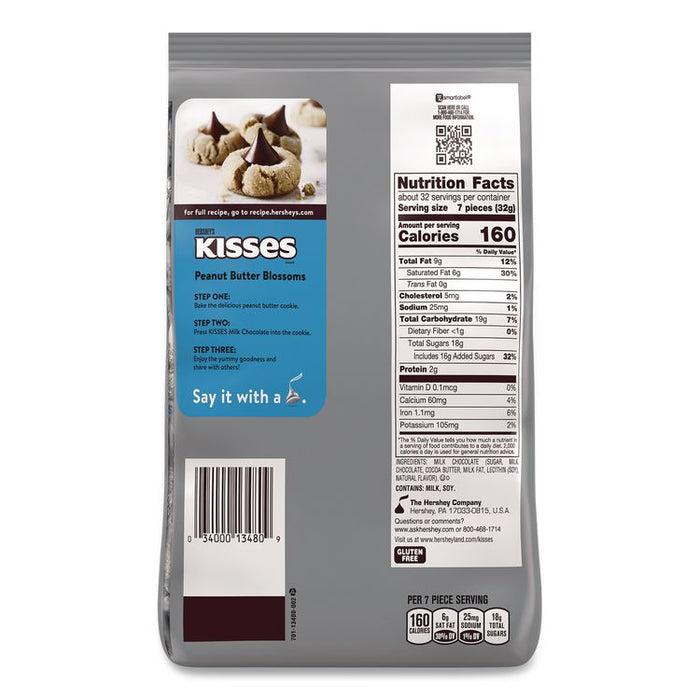 KISSES Milk Chocolate Candy, Party Pack, 35.8 oz Bag