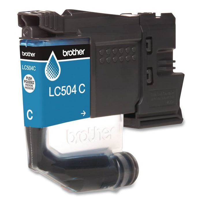 LC504 INKvestment Ink, 500 Page-Yield, Cyan