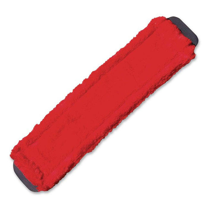 SmartColor MicroMop 15.0, Microfiber, Heavy-Duty, 16 x 5, Red, 5/Pack