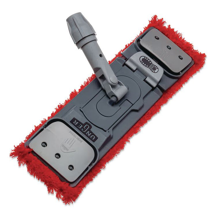 SmartColor MicroMop 15.0, Microfiber, Heavy-Duty, 16 x 5, Red, 5/Pack