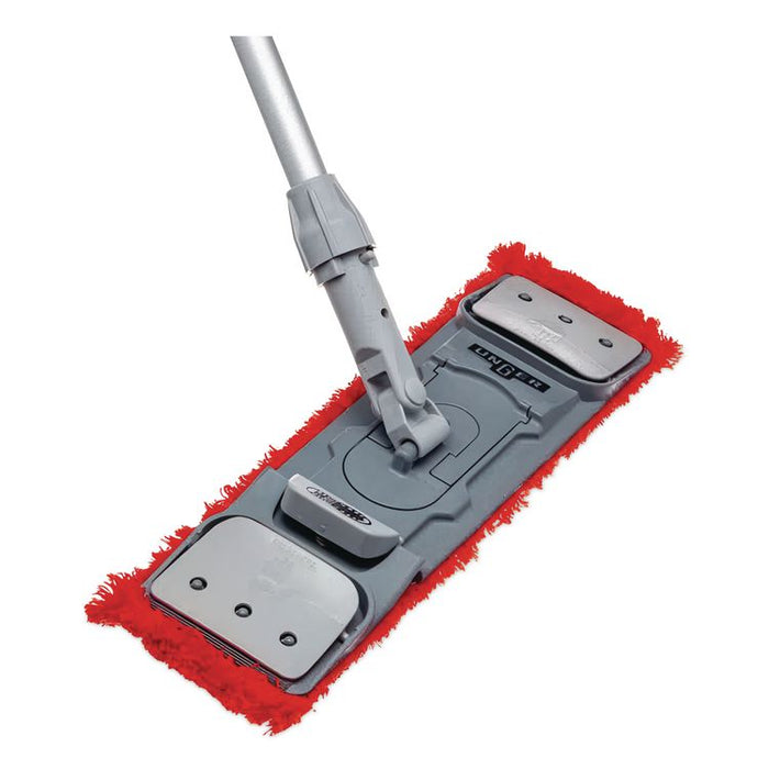 SmartColor MicroMop 15.0, Microfiber, Heavy-Duty, 16 x 5, Red, 5/Pack