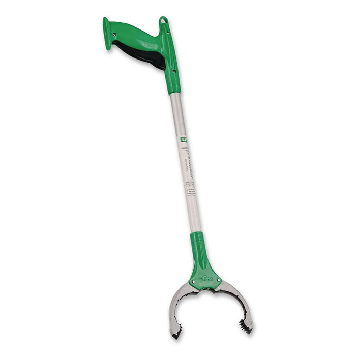 Nifty Nabber Trigger-Grip Extension Arm, 3 ft, Silver/Green