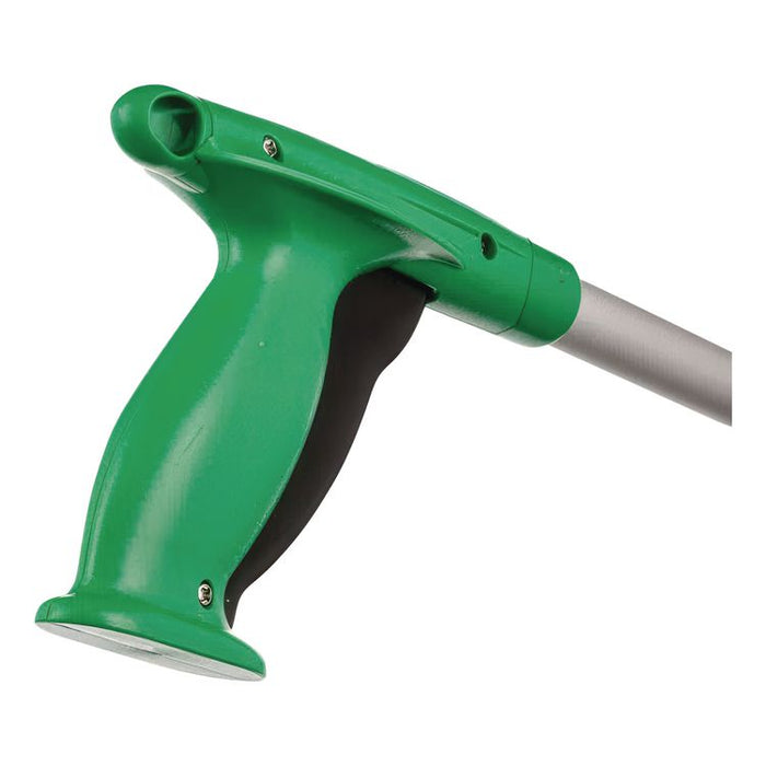 Nifty Nabber Trigger-Grip Extension Arm, 3 ft, Silver/Green