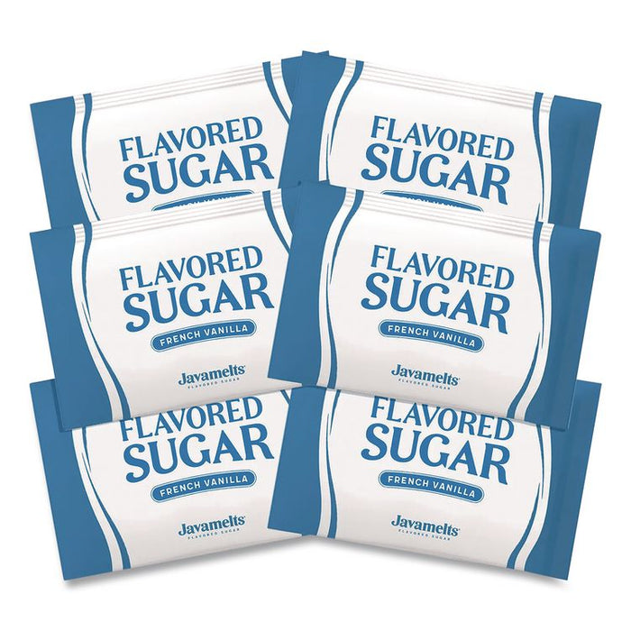 Flavored Sugar, French Vanilla, 0.08 oz Packet, 1,000/Carton