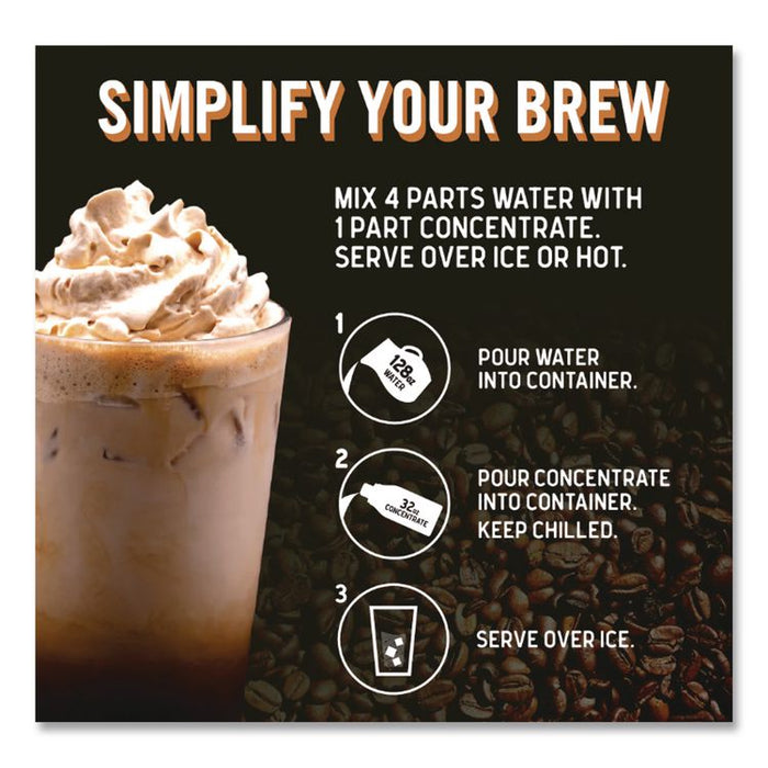 Cold Brew Coffee Concentrate, Decaf Black, 32 oz Bottle