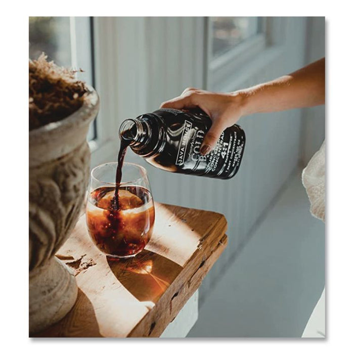 Cold Brew Coffee Concentrate, Decaf Black, 32 oz Bottle