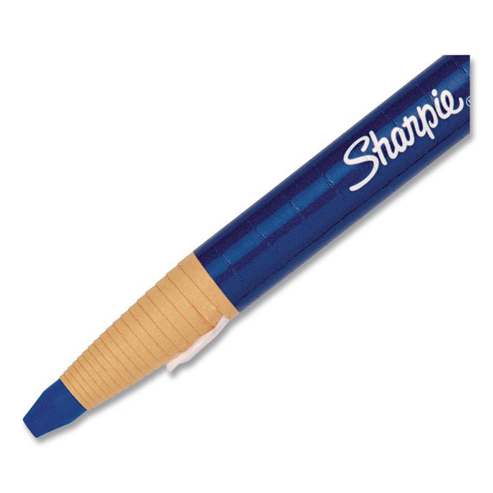Peel-Off China Markers, Blue, Dozen