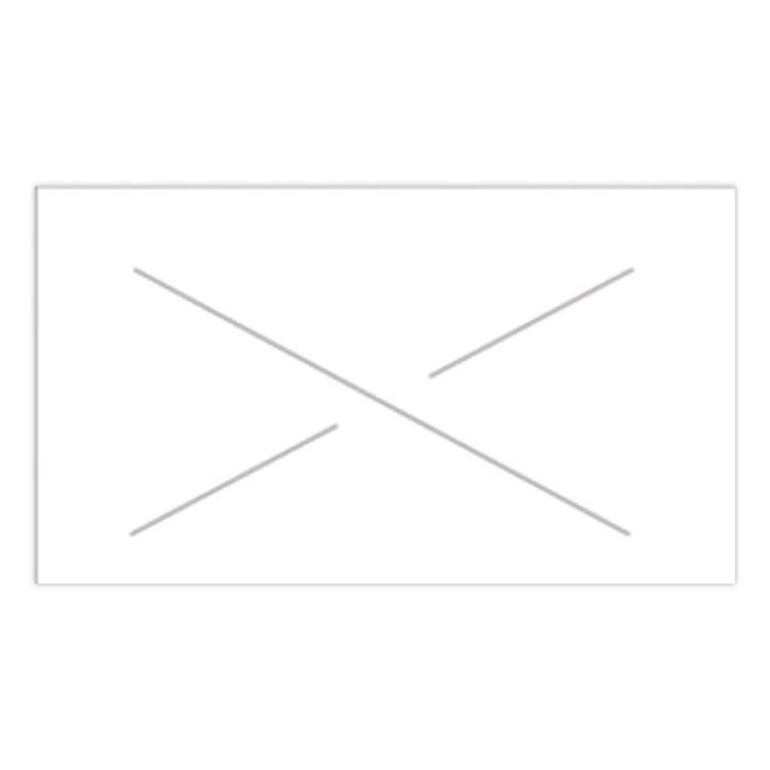 Blank Label, 0.47" x 0.86", White, 1,222 Labels/Roll, 9 Rolls/Pack