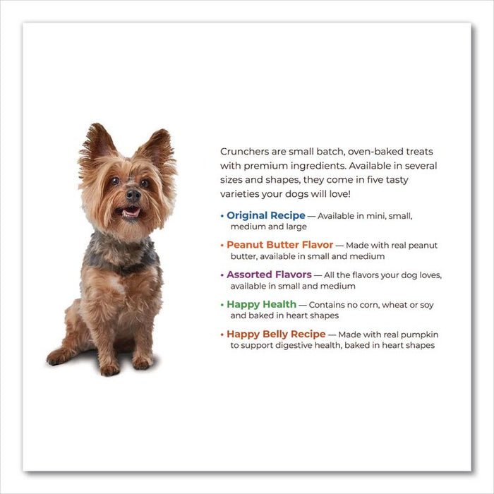 Blue Seal Crunchers Small Batch Dog Treats, Assorted Flavors, 4 lb Bag