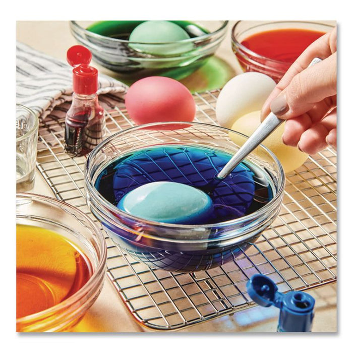 Food Coloring, Red/Yellow/Blue, 0.5 oz Bottle, 3/Box