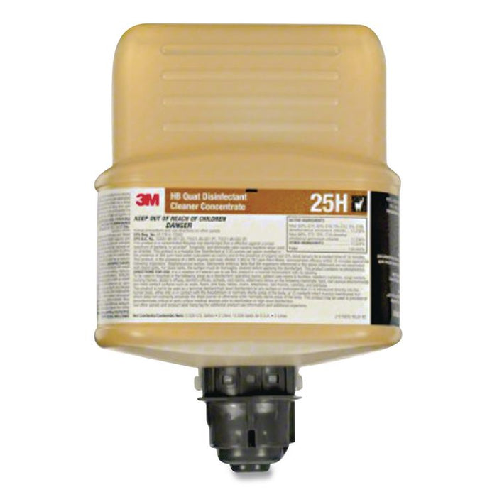 Twist 'N Fill HB Quat Disinfectant Cleaner Concentrate 25H, 2 L Twist 'N Fill Bottle, 6/Carton