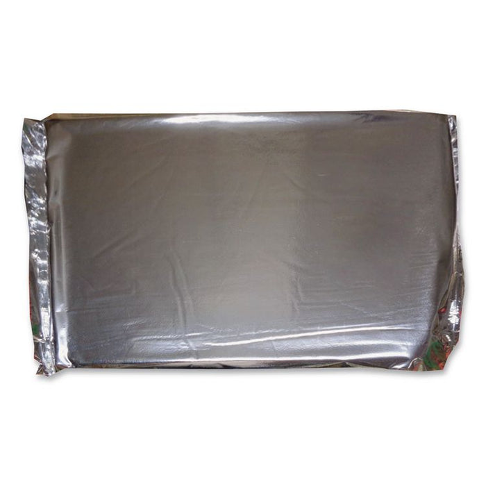 Kodiak Pack Insulated Padded Mailer, High-Density Foam, Zip Closure, 12 x 16, Silver, 25 Mailers