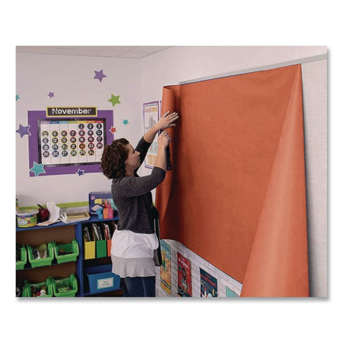 Decorol Flame-Retardant Art Roll, 36" x 1,000 ft, Dark Brown