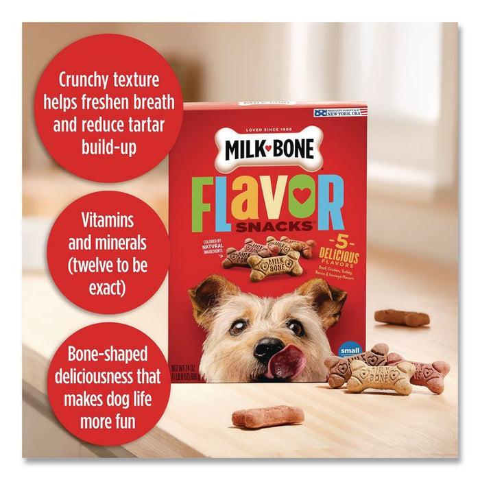 Small Sized Dog Biscuits, Bacon; Beef; Chicken; Sausage; Turkey, 60 oz Box