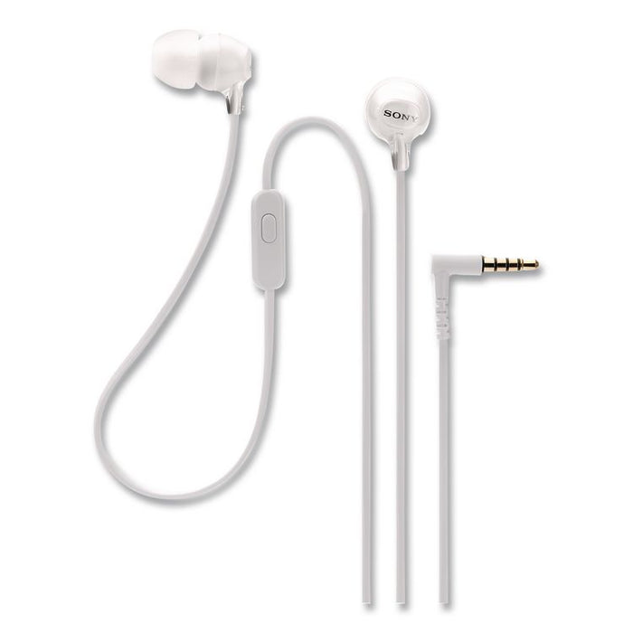 MDREX15AP Fashion Color EX Earbuds, White