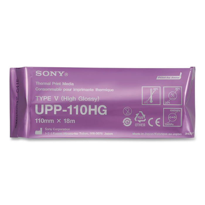 High-Resolution Thermal Paper Roll, 4.33" x 59.06 ft, White, 10/Box