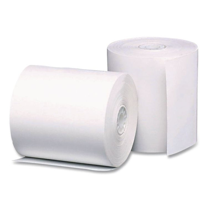 BPA-Free Thermal POS Rolls, 0.5" Core, 3.13" x 119 ft, White, 50/Carton