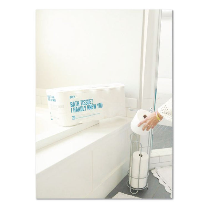 Septic Safe Toilet Paper, 1-Ply, White, 1,000 Sheets/Roll, 20 Rolls/Pack