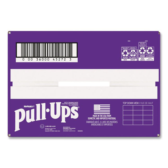 Pull Ups Learning Designs Potty Training Pants for Girls, Size 6, 4T-5T, 38 lbs to 50 lbs, 74/Carton