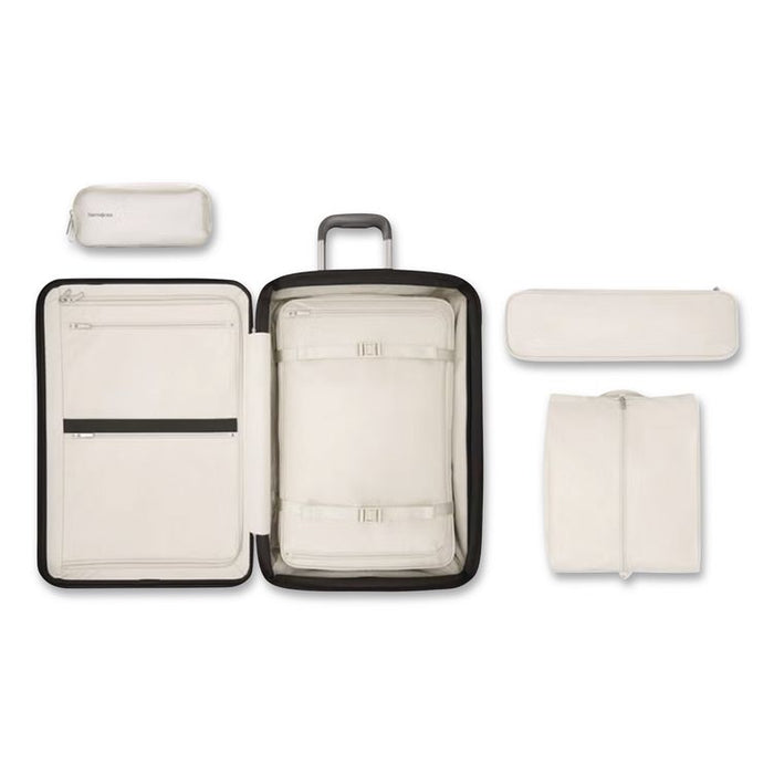 Silhouette 18 Hardside Spinner Suitcase, 10.5 x 14.8 x 23, Black
