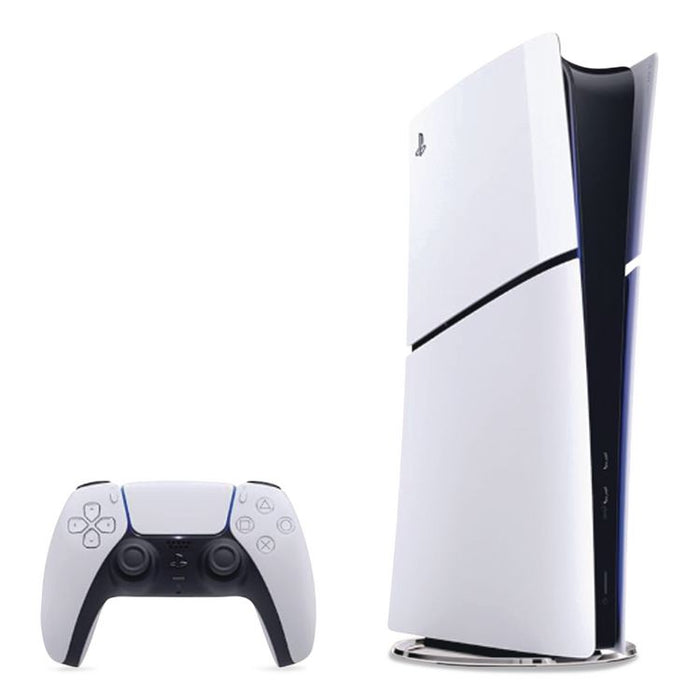 PlayStation 5 Slim Console, White/Black