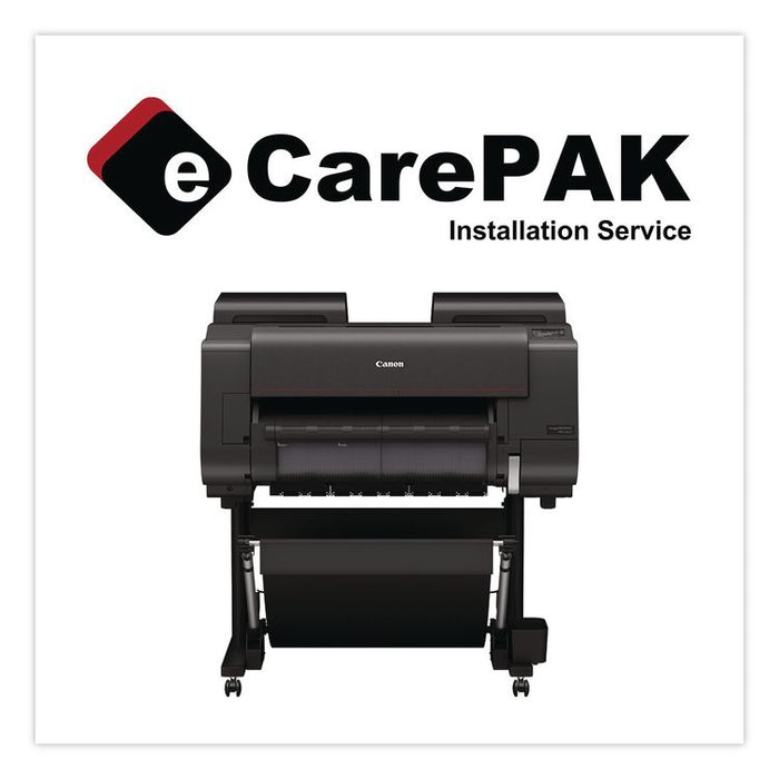 One-Time eCarePAK Installation Warranty for Canon PRO Series