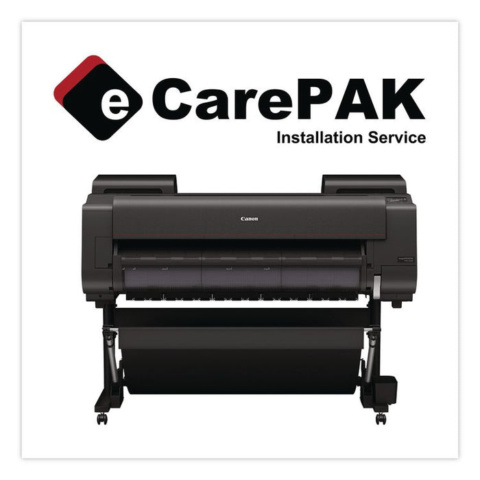 One-Time eCarePAK Installation Warranty for Canon PRO Series