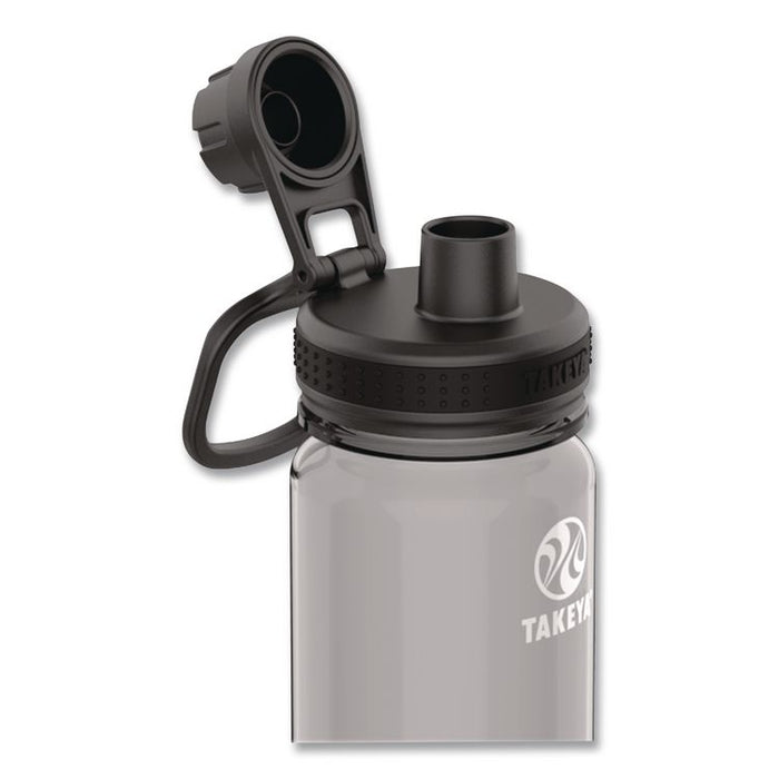 Tritan Plastic Water Bottle, 40 oz, Stormy Black