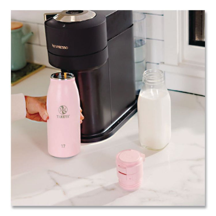 Traveler Stainless Steel Vacuum Insulated Travel Mug, 17 oz, Blush