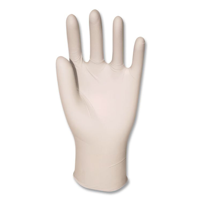 L5201 Series Powder-Free Latex Gloves, Medium, 4 mil Thick, 9" Long, Cream, 100/Box, 10 Boxes/Carton