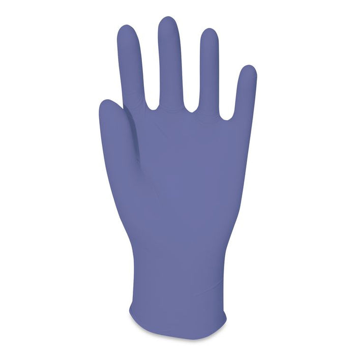 N5201 Series Powder-Free Nitrile Gloves, Small, 9" Long, Blue, 100/Box