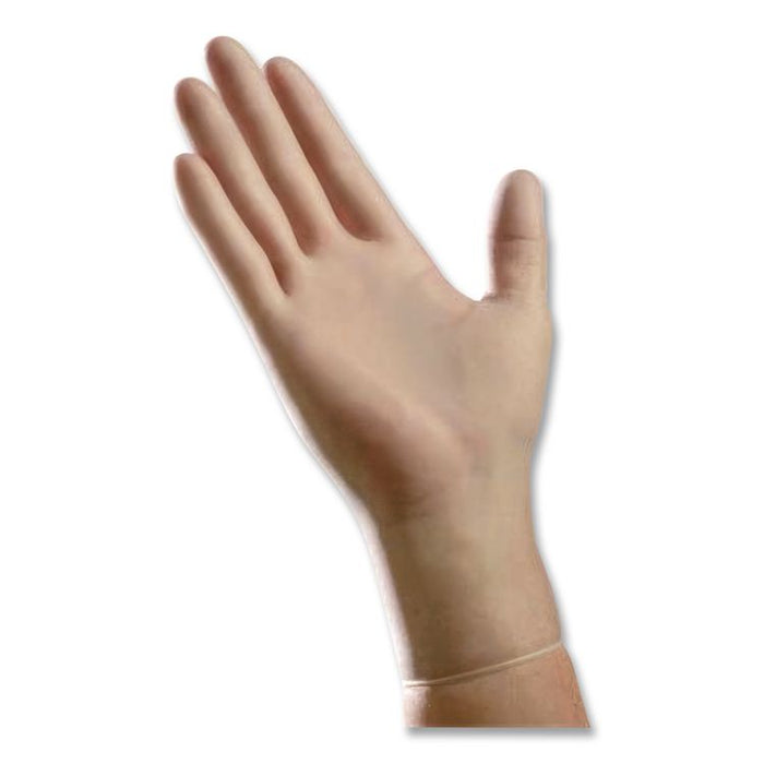 V5101 Series Latex-Free Lightly Powdered Vinyl Gloves, X-Large, 3 mil Thick, 9" Long, Clear, 100/Box