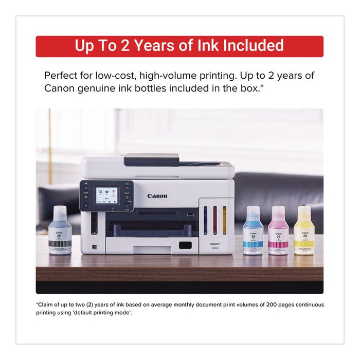 MegaTank GX6120 All-in-One Printer, Copy/Print/Scan