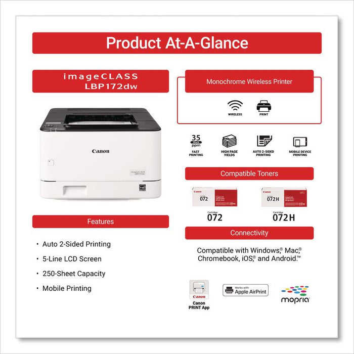 imageCLASS LBP172DW Wireless Laser Printer