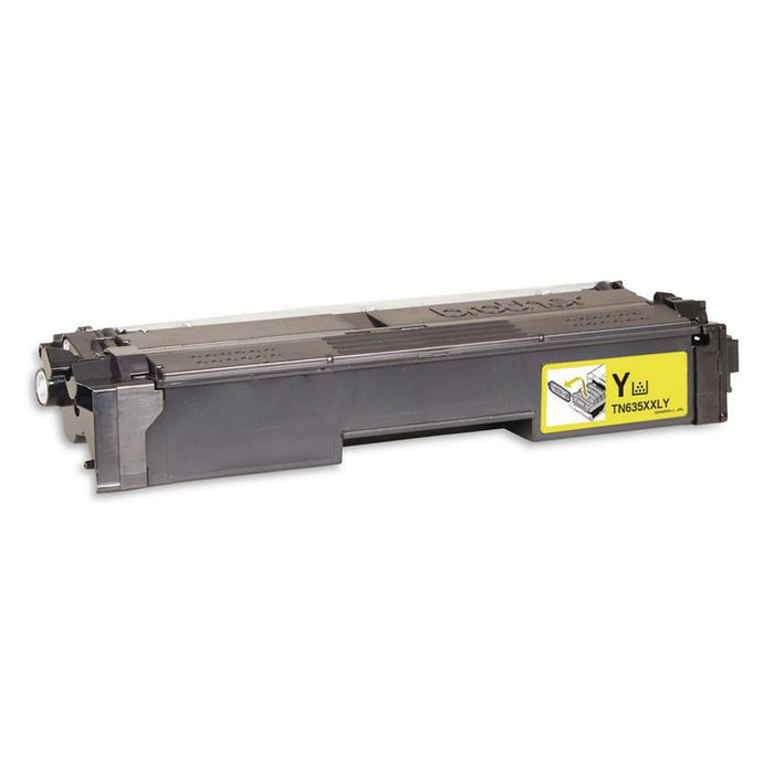 TN635XXL Super High-Yield Toner, 6,500 Page-Yield, Yellow