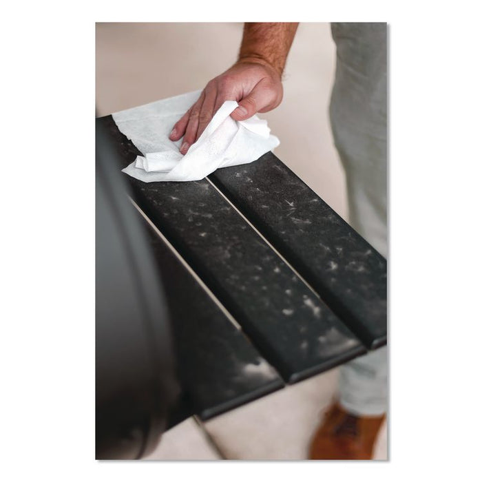 Grill Cleaning Cloths, 10 x 15, White, 80/Pack