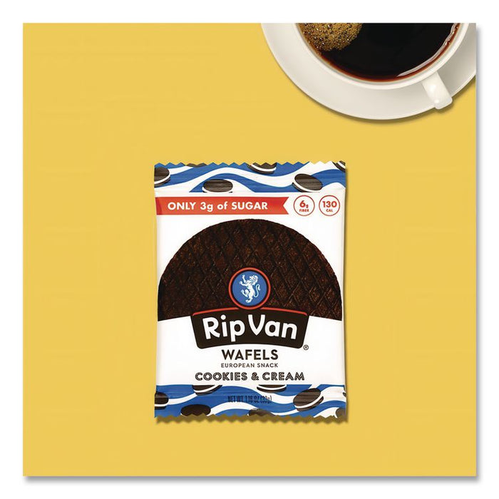 Wafels - Single Serve, Cookies and Cream, 1.16 oz Pack, 12/Box