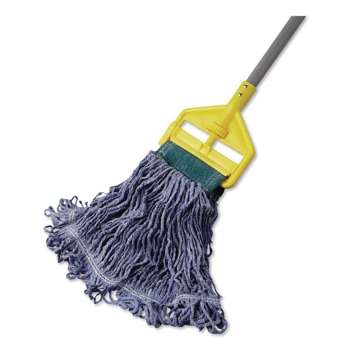 Super Stitch Blend Mop, Cotton/Synthetic, Medium, Blue