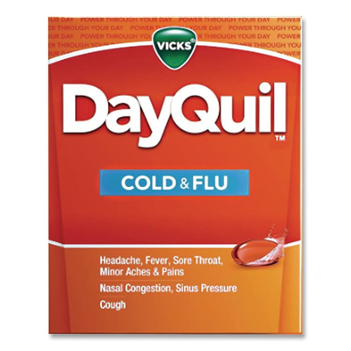 Severe Cold and Flu Relief Liquid, 1 oz Bottle