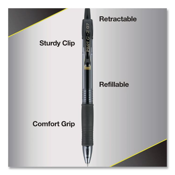 G2 Premium Gel Pen, Retractable, Fine 0.7 mm, Assorted Business Ink and Barrel Colors, 14/Pack