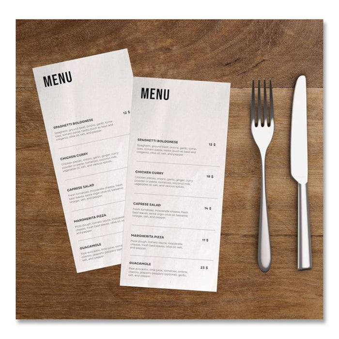 Perforated Paper, 92 Bright, Perforated 4.25" from Left, 8.5 x 11, White, 500 Sheets/Ream, 5 Reams/Carton