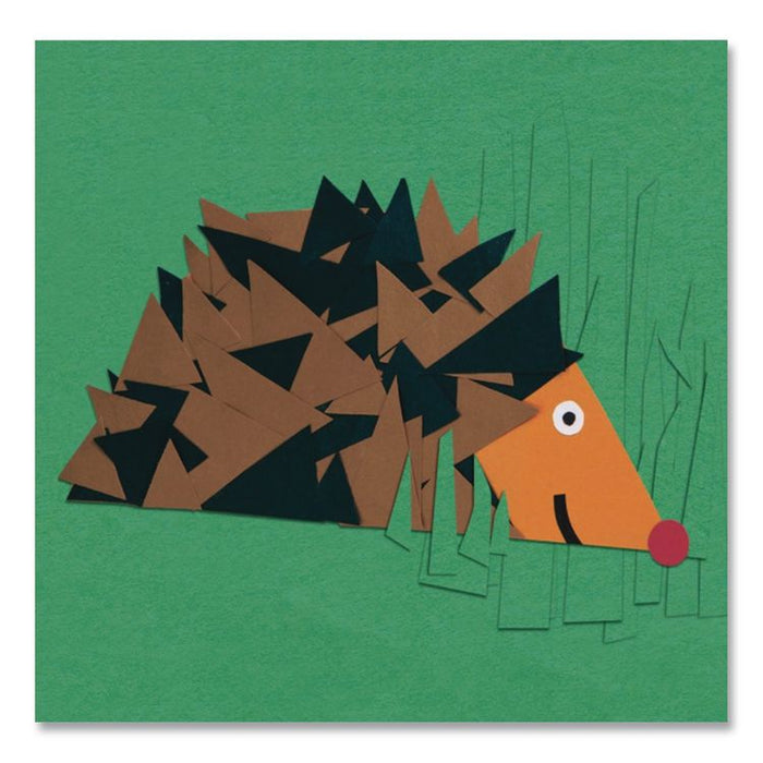 Vibrant Art Heavyweight Construction Paper, 76 lb Text Weight, 9 x 12, Assorted Colors, 500/Pack