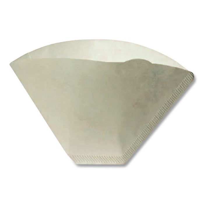 Paper Cone Filters, 8 to 12 Cup Size, Cone, 40/Pack