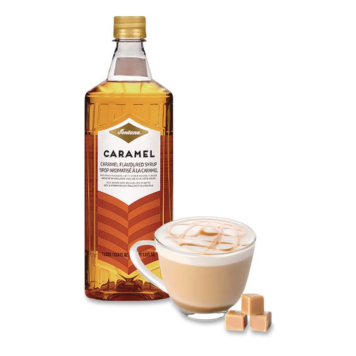 Flavored Coffee Syrup, Caramel, 1 L Bottle